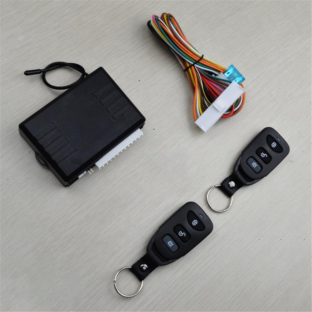 12V Universal Car Auto Remote Central Kit Door Lock Locking Vehicle Keyless Entry System Remote Control Central Lock System