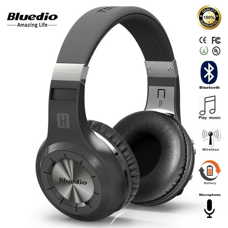 Bluedio Turbine Hurricane H Bluetooth 4,1 auriculares estéreo inalámbricos