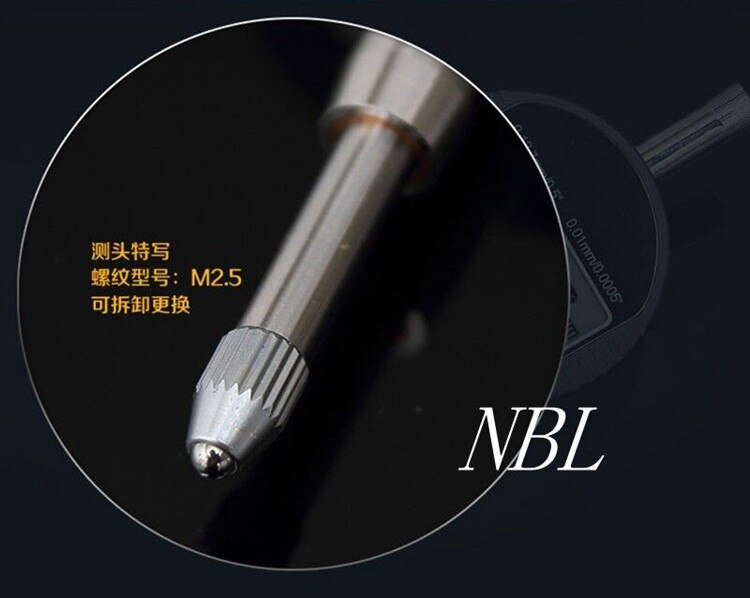 Oil-proof IP54 Digital Micrometer Electronic Micrometro Metric/Inch 0-12.7mm/0.5" 0.01mm Precision Dial Indicator Gauge Meter