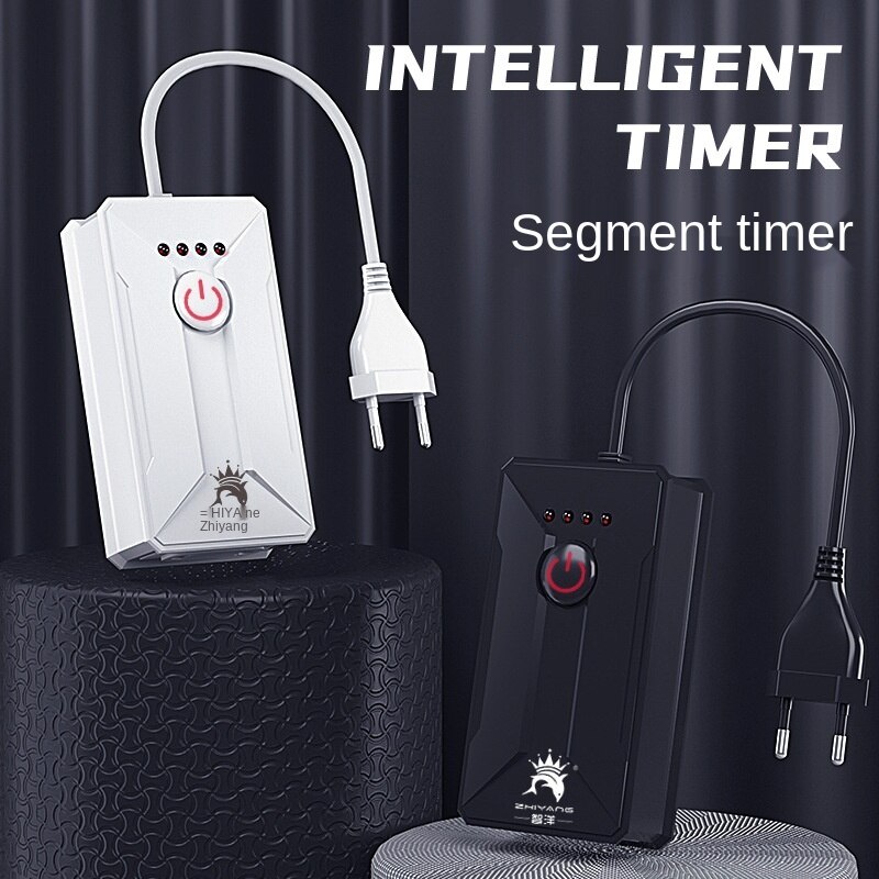 Timer aquarium fish tank intermittent switch aquarium multi-segment timing 24-hour mechanical timer