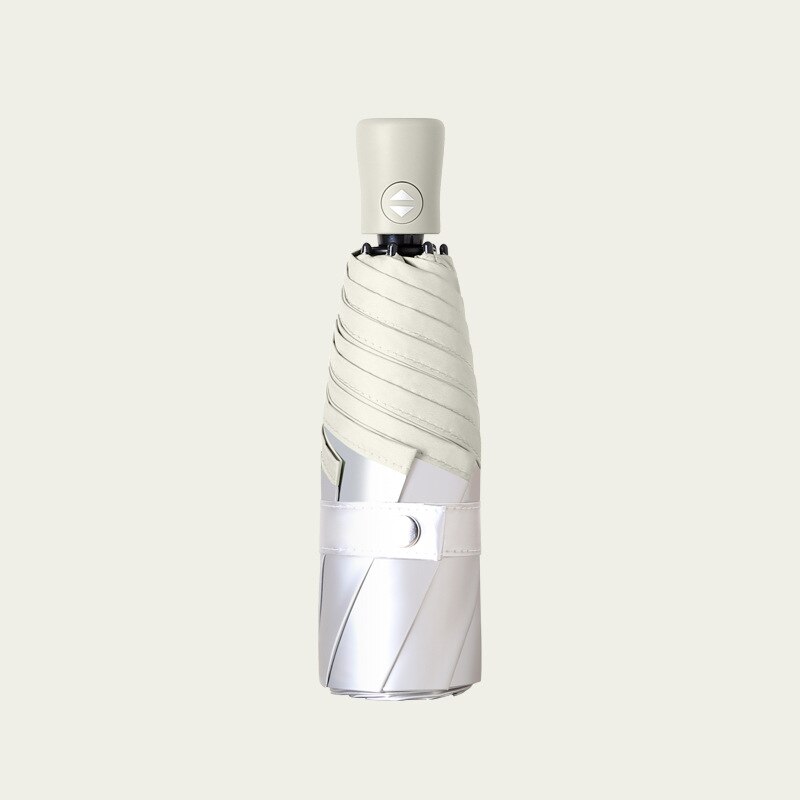 Colors Small Umbrella Rain Women Automatic Girls Umbrellas Windproof Sun Clear Umbrella Kids Anti UV Parasol Ideas: White