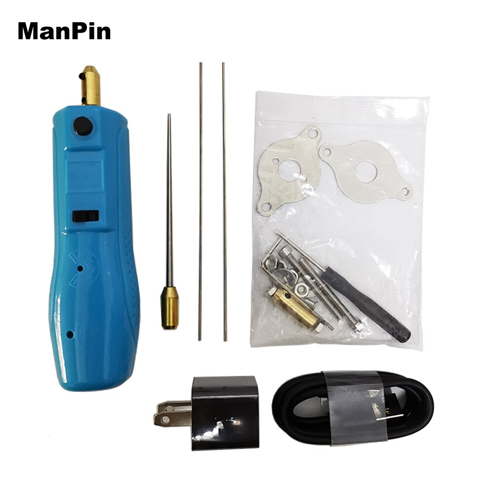 CJ7 + Multifunctionele Lcd-scherm Lijm Cleaning Tools Mobiele Telefoon Bezel Frame Snijden Verwijderen Aparte Ingebouwde Lithium Batterij: set D