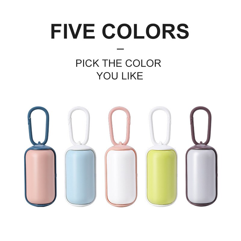 Pet Portable Dog Walking Garbage Box Dog Toilet Picker Dispenser Cleaning Bag Portable Dog Garbage Bag Cleaning Supplies