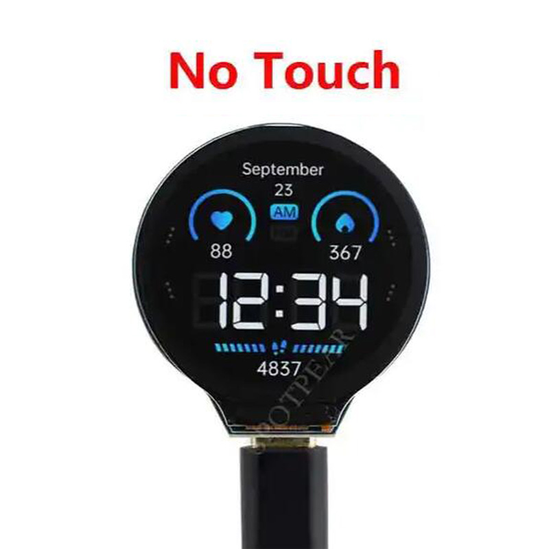 ESP32-S3 development board 1.28inch Round Touch LCD Display Screen / Accelerometer / Gyroscope Sensors: Bundle 1