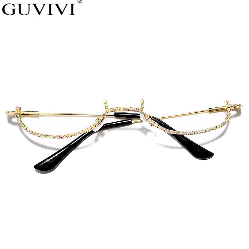 Rhinestone Eyeglass Frames Diamond Sunglasses Frames For Women Diamond Eye Glasses Frames For Men Eyewear Sunglasses Decoration