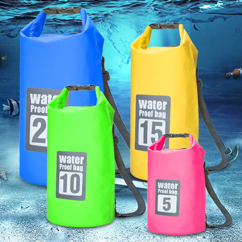 5L/10L/15L/20L Waterdichte Zakken Opslag Dry Sack Bag Voor Kano Kayak Rafting Outdoor Sport Zwemmen tassen Reizen Kit Rugzak
