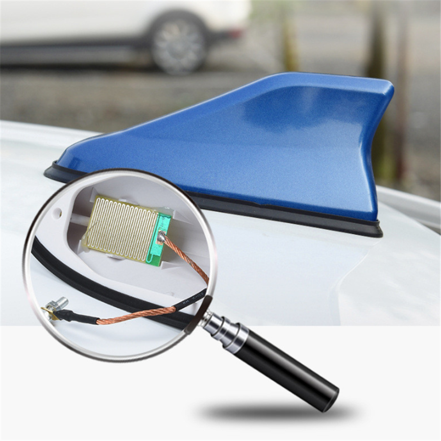 Universel voiture antenne aileron de requin pour Peugeot RCZ 206 207 208 301 307 308 406 407 408 508 -6008