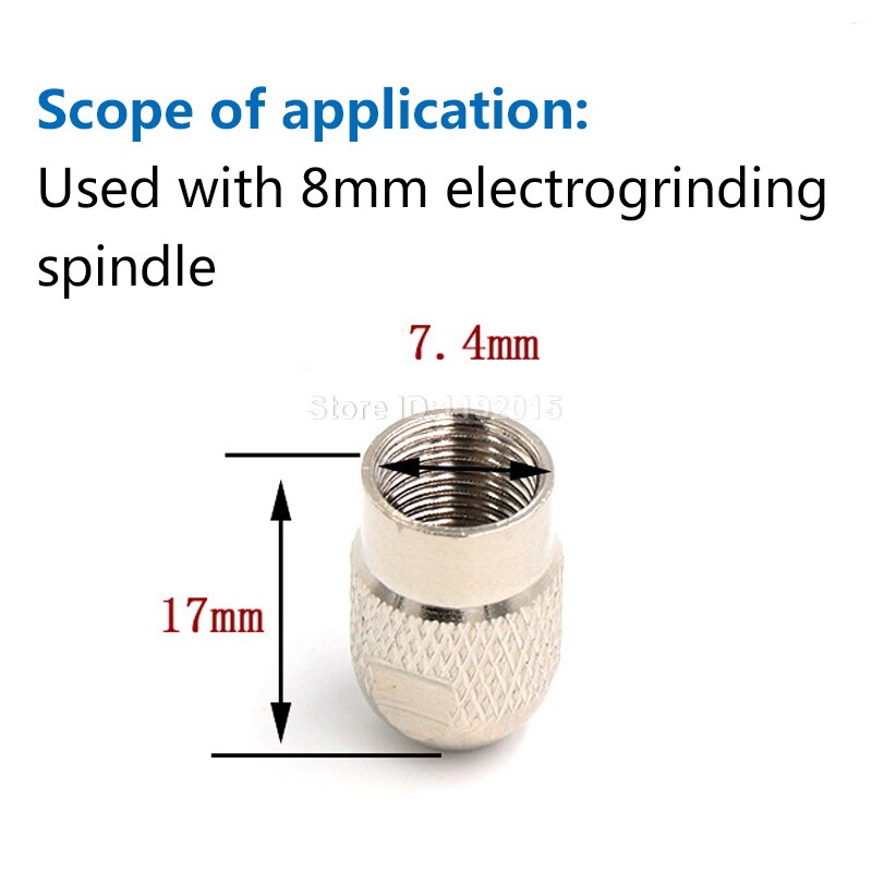 Ztdplsd conjunto de brocas de latão, 6 peças de brocas de 1.0-3.2mm para braçadeira eletrônica dremel 4.2/4.8 ferramenta rotativa de mandril de energia de haste