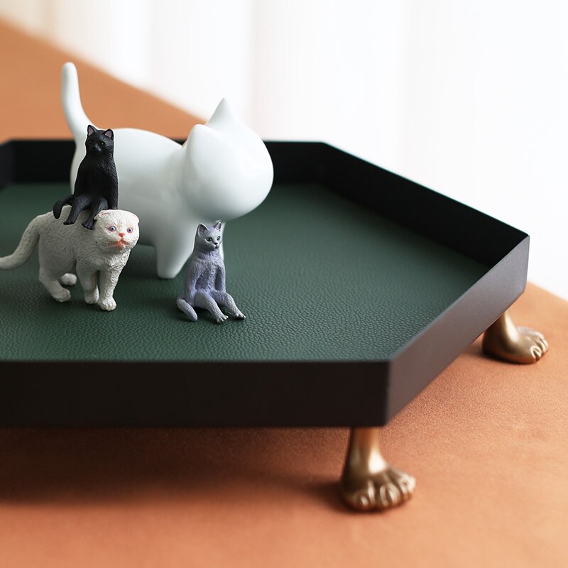 Metal Dice Storage Tray for DND Role Playing Table Games Dice Rolling Jewelry Cosmetic Storage Display Trays