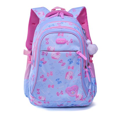 YK-Leik Borse da Scuola bambini zaini Per Le ragazze Adolescenti Leggero impermeabile Borse da Scuola bambino ortopedia zaini: sky blue