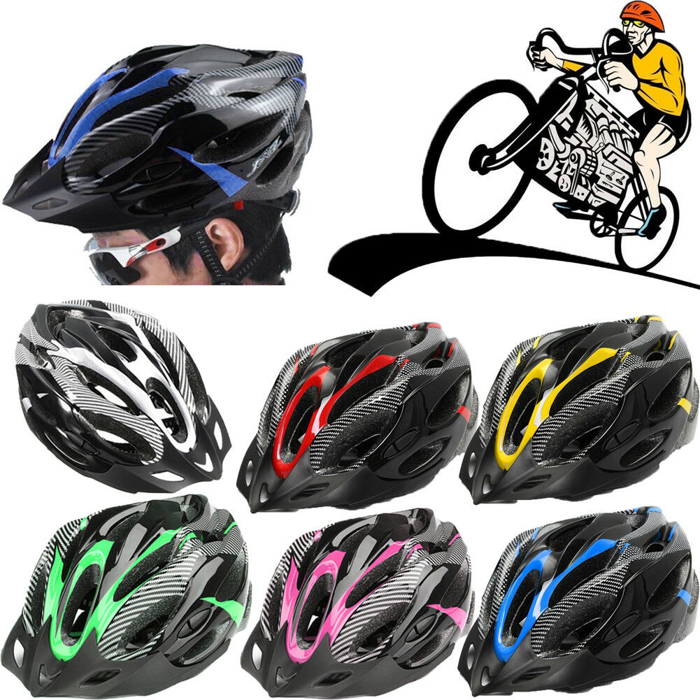 Adult Bicycle Helmet MTB Mountain Road Bike Skate Cyclocross Protect Sports Safety Adjustable Cycling Helmets Headwear