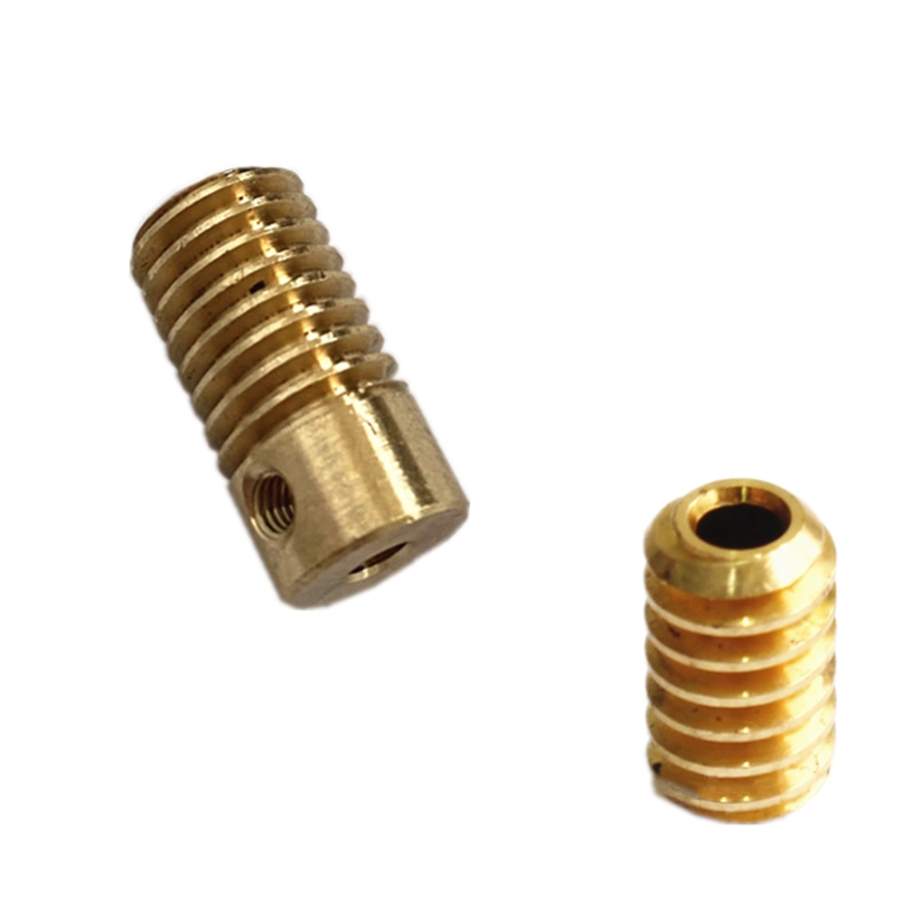 2X 0.5M Worm gear 3mm 065/151 Turbine 3.175 4 5 6 mm deceleration worm
