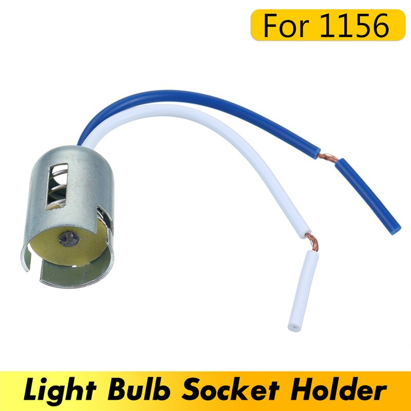 1 pcs BA15s 1156 Bajonet Gloeilamp Socket Auto lamp houder base 23.4x16.7mm