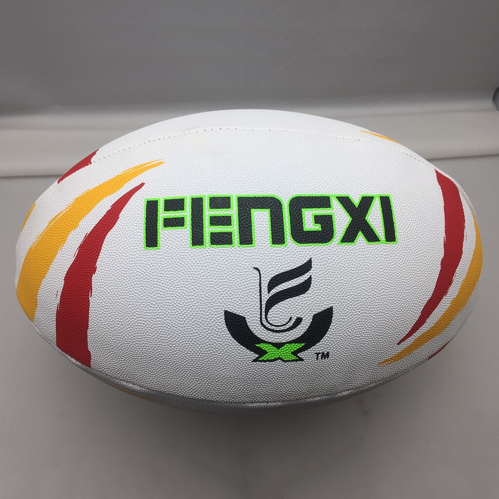 thumbnail image 2 of POPETPOP Professional Rugby Ball - Portable Inflatable Sports Ball For Outdoor Training & Games 2 of 12