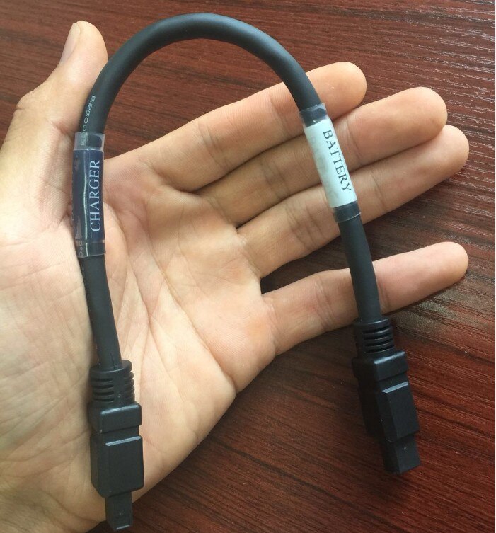 Même d'origine Fujikura FSM-70S 50S 60S 40S 80S épisseuse à fusion de fibers batterie adaptateur câble de charge DCC-14 dcc-08 DCC-18 dcc-10