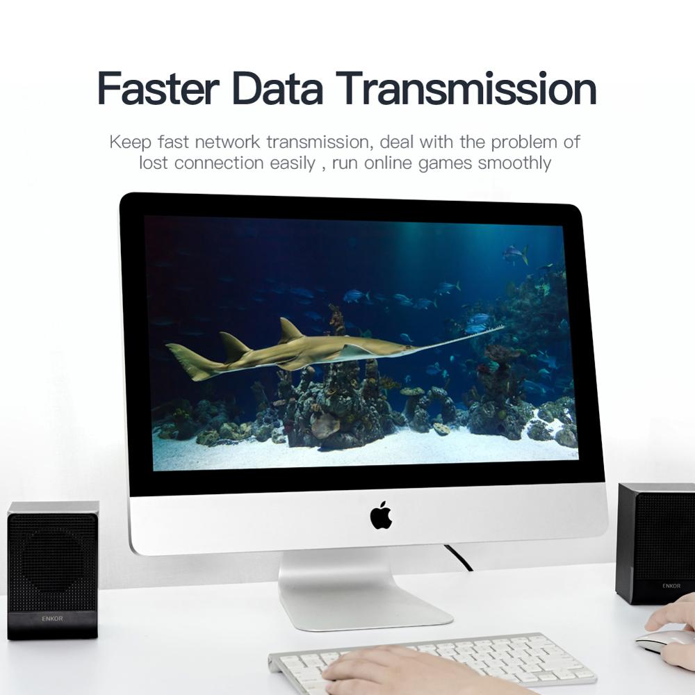 Vention-Cable de red Ethernet para enrutador de ordenador, CAT6, CAT6, blindado, trenzado, RJ45