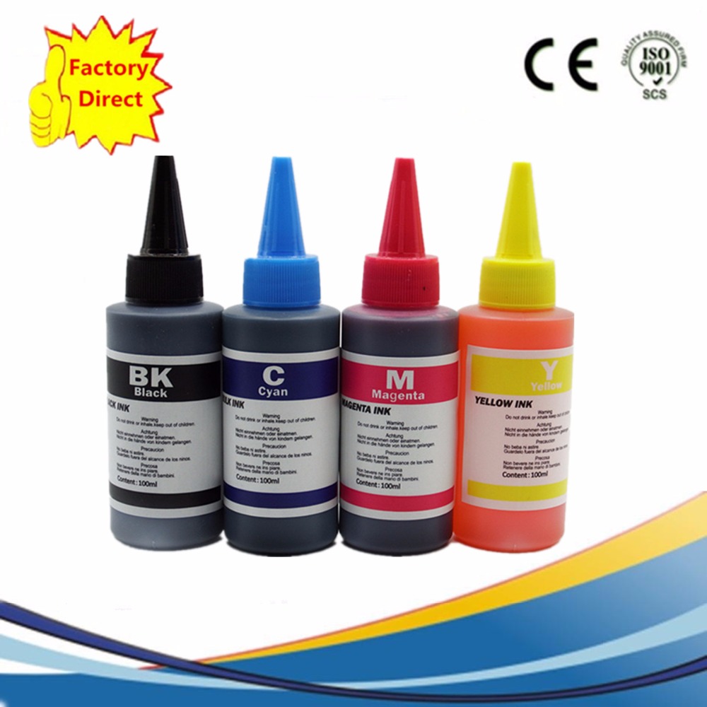 ink Dye Ink Premium 450 451 550 551 150 151 250 251 all 5 Color printer cartridge ciss Bottled ink Refill Kit: 1SET