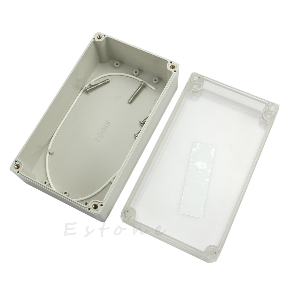 Clear Electronic Waterproof Project Box Enclosure Plastic Cover Case 158x90x60mm 62KD