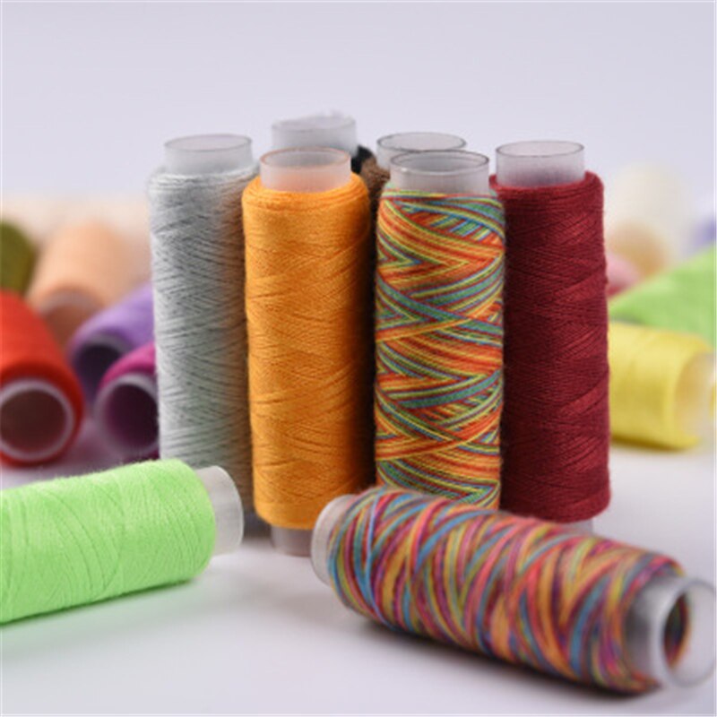 24 Pcs DIY Sewing Supplies Manual Line Set Embroidering Machine Accessories Home Sewing Tools Sewing Thread Polyester