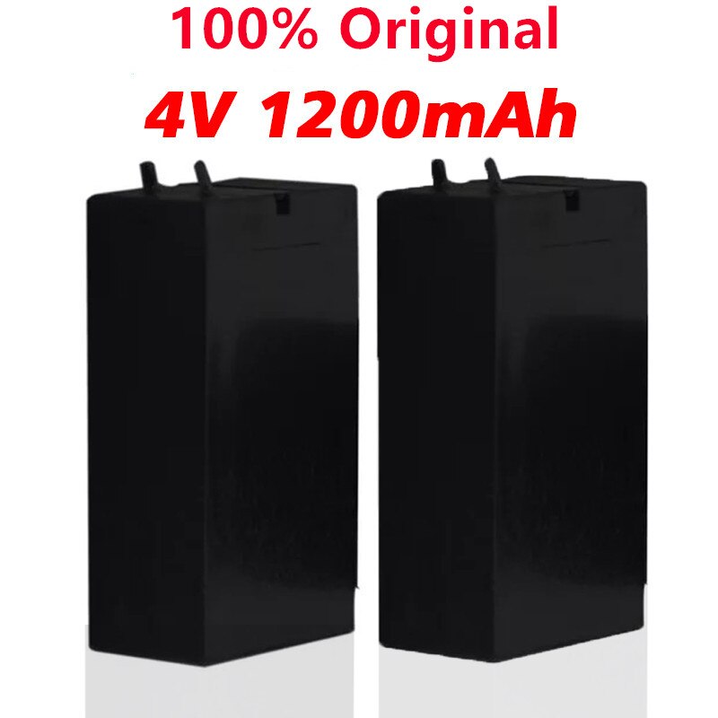Novedad de , batería de ácido de plomo de 4V, 1200MAH, juguetes electrónicos, lámpara de mesa, linterna, espirales antimosquitos, baterías recargables de almacenamiento