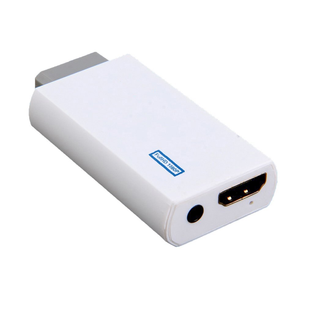 Voor Nintendo Voor Wii Probleemloze Plug En Play Voor Wii Naar Hdmi 1080P Converter Adapter Wii2hdmi 3.5Mm audio Box Voor Wii-Link