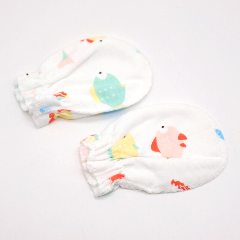 3 Paare/los Baby Anti Kratzen Handschuhe Baumwolle Karikatur Neugeborenen Handschuhe Schutz Gesicht Baby Fäustlinge Handschuh Kleinkind Zubehör 0-6M