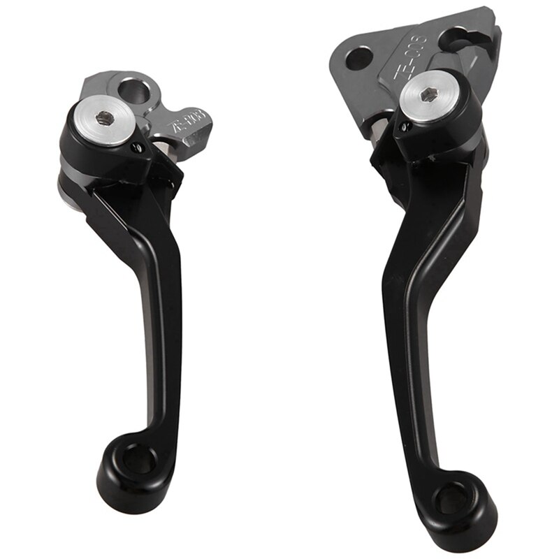 1 Pcs Fuel Tank Tap Switch Valve Petcock Pump & 2Pcs Motorcycle Brake Lever Handle Cnc Lever Handle