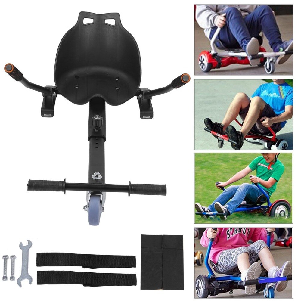 tres volante Go Kart asiento ajustable HoverKart para Swegway accesorios de aeropatín Scooter Eléctrico para adultos niños