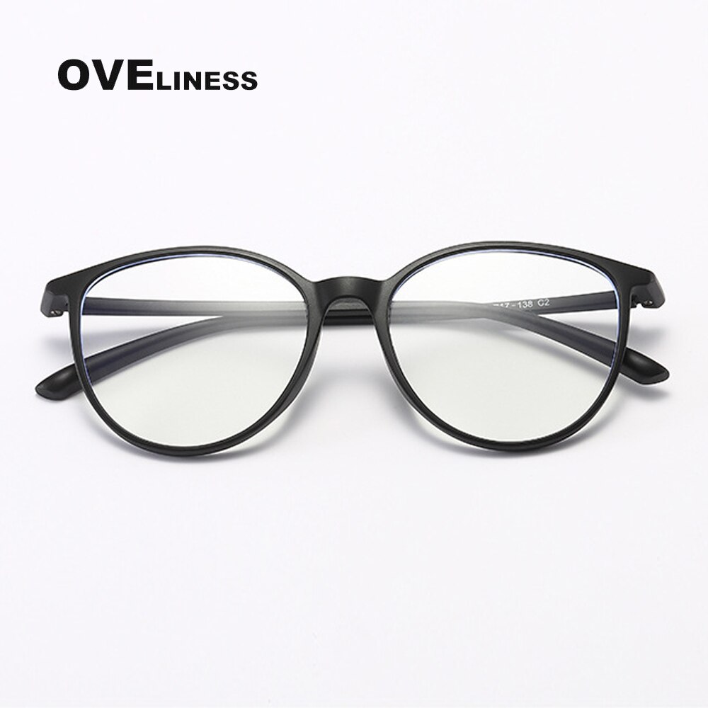 Computer glass Anti Blue Light Blocking glasses man women Filter Reduces Digital Eye Strain Clear Gaming Goggles glasses Eyewear: matt black