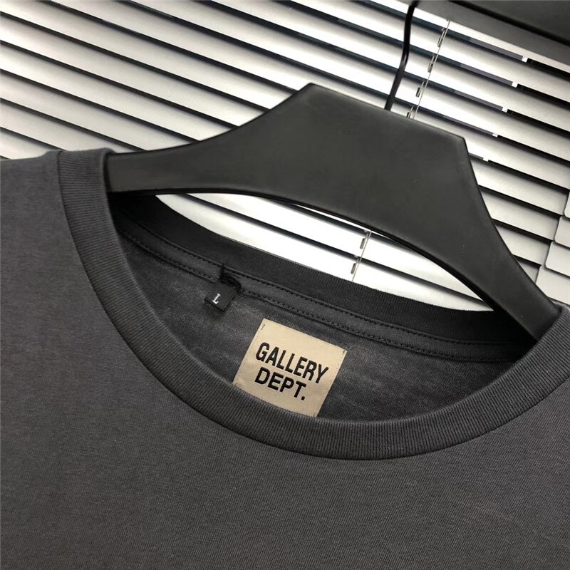 1:1 Hoge Gallery Dept T-shirt Mannen Vrouwen Katoen Zomer Casual Gallery Dept Top Tees T-shirts