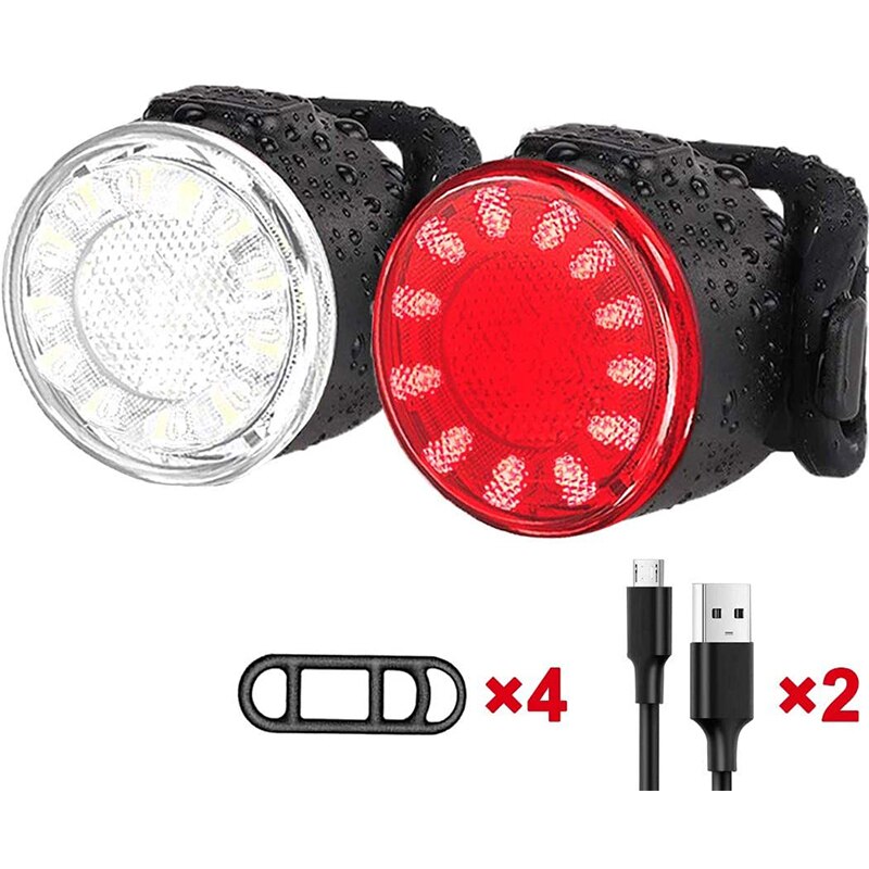 Bicycle Lights accessories Mountain bike night riding riding mini warning light scooter equipment Bicycle taillight LED Lights