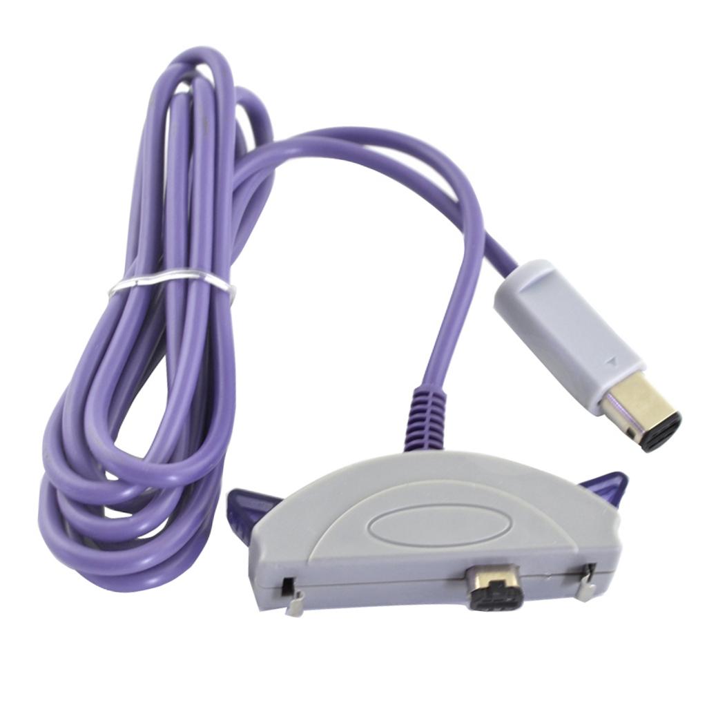 Link Cable Adapter for GameBoy Advance to for Gamecube 1.8m Purple