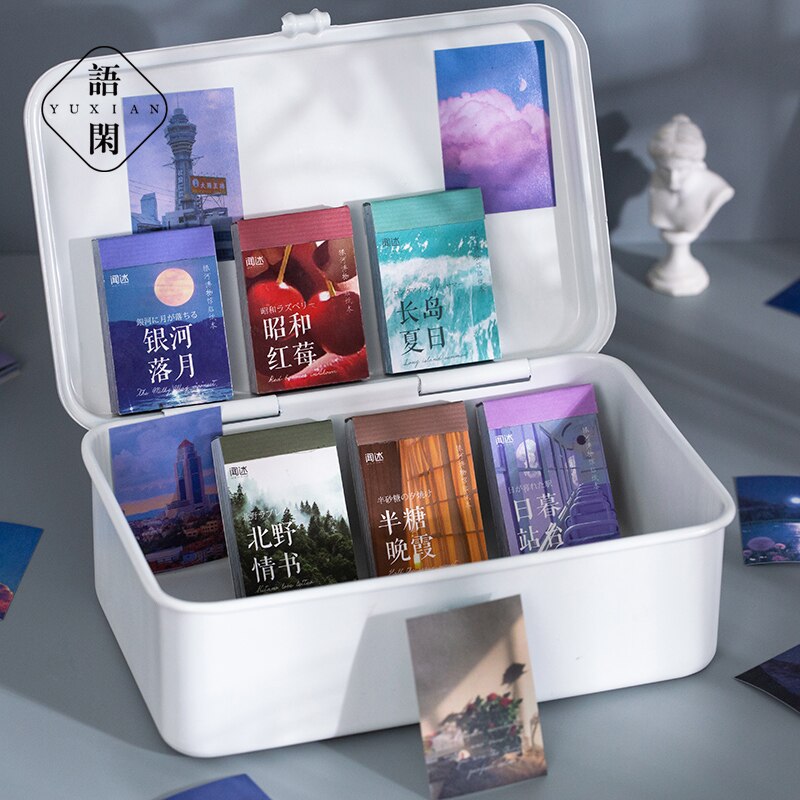 50 pcs Stickers aesthetic Scrapbooking material Stickers for notebooks Stick labels custom sticker hand made accessories