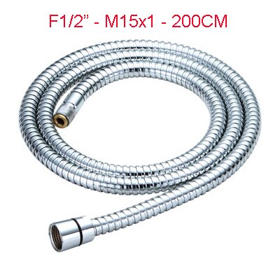 Luxury Stainless Steel Chrome Finish 6 Models Pull Out Shower Hose X18931A: Red