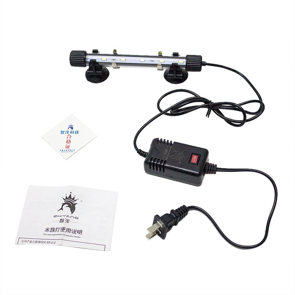 Verlichting Aquarium Led Verlichting Aquarium Licht Luces Vis Tank Voor Kids Pecera Muur Lps Armatuur Reef: Default Title