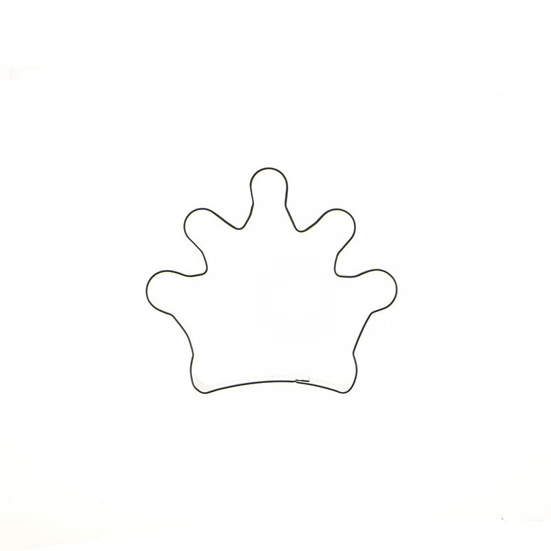 APRICOT 3Pcs/set Cookie Cutter Crown Fondant Biscuit Cake Stainless Steel Mould Pastry Baking Cake Ddecoration Tool