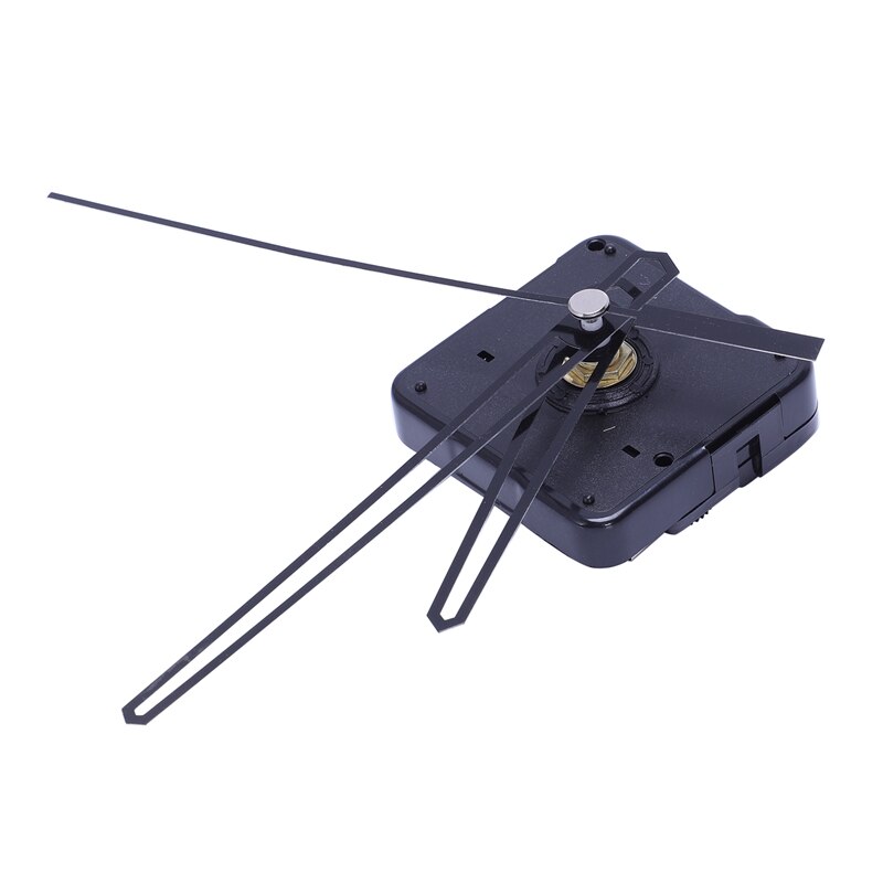 1 Set Replacement Wall Clock Repair Parts Pendulum Movement Mechanism Quartz Clock Motor With Hands & Fittings Kit(14.5x13x8