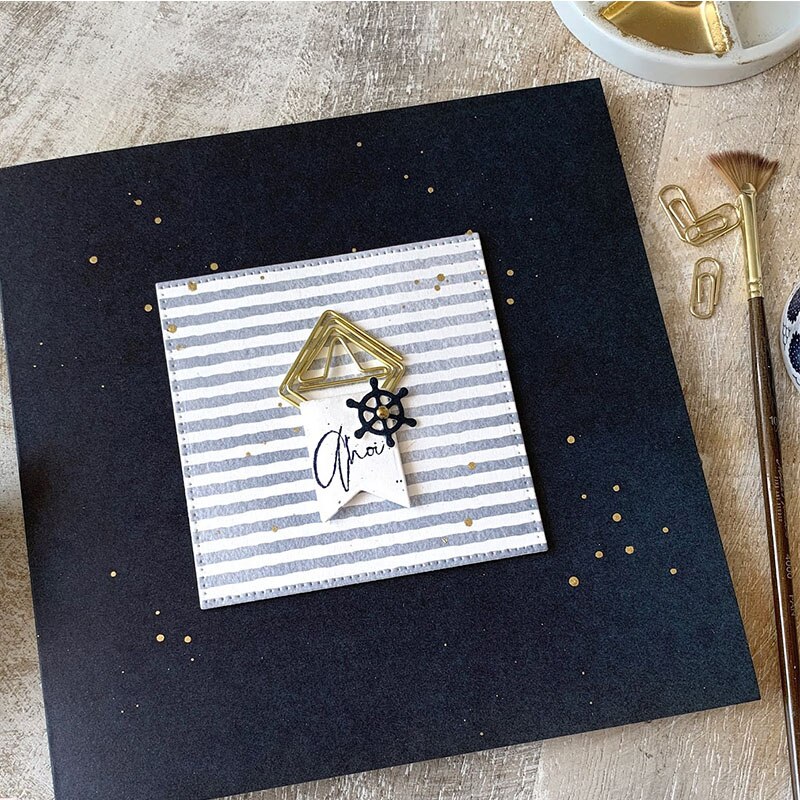 Sea Animals&Sail Tools Metal Cutting Dies Sea Animals&Sailing Die Cuts For Card Making DIY Decoration Crafts Cards