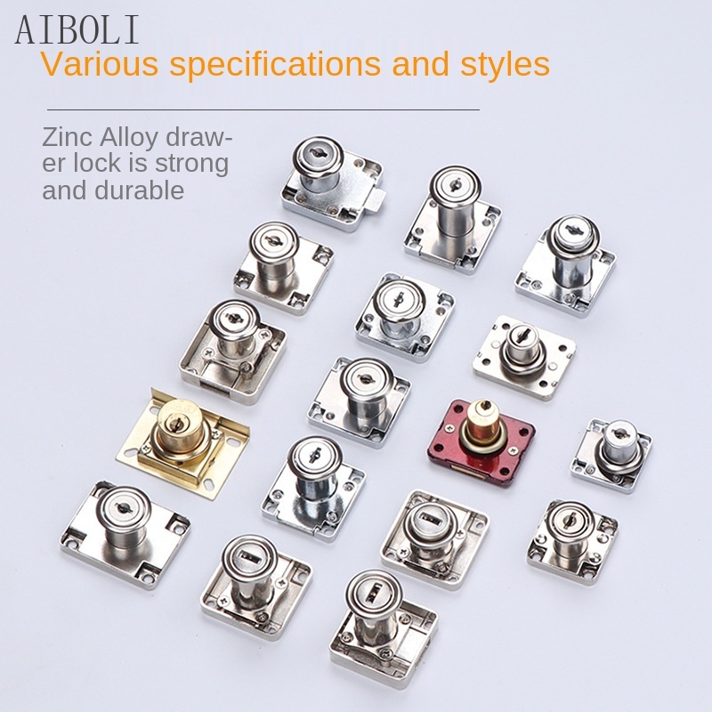 Bureau Kast Lade Slot, Deur Lade Kast Lock, Zinklegering Cam Ladeblokkering