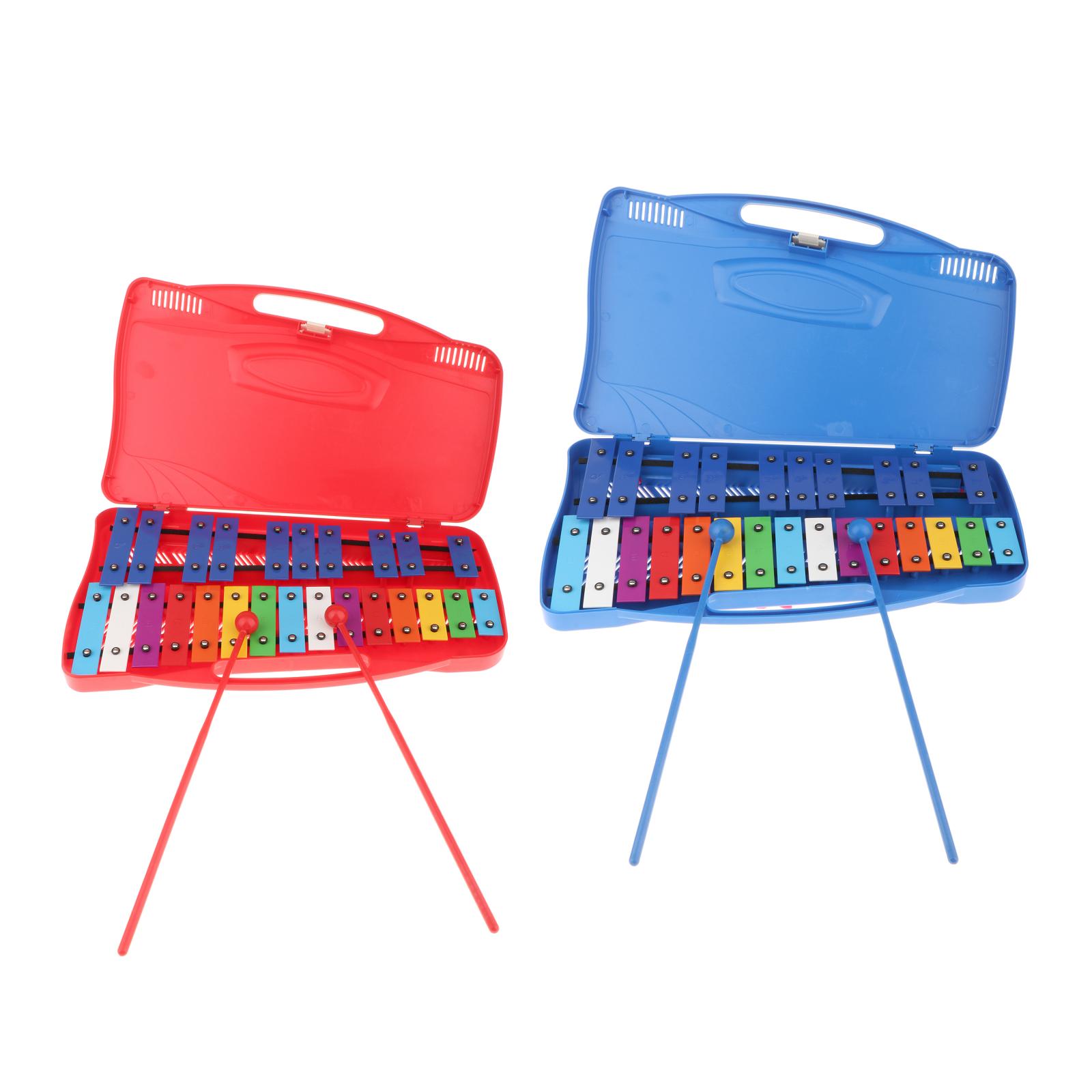 Professionele Xylofoon Glockenspiel 25 Note Xylofoon Voor Kids Musical