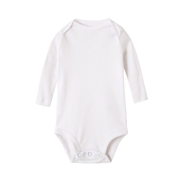 Newborn Baby Cotton Body Dabbing Santa Claus Pattern Print Infant Boy Girl Long Sleeve Jumpsuit Infant Toddler Baby Onesie: A / 0-3M