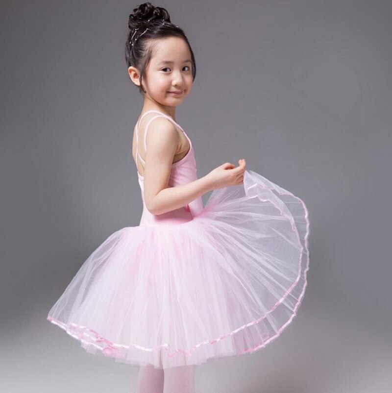 Robe de danse de Ballet pour filles, jupe de danse blanche, pour enfants, gilet, justaucorps, exercices quotidiens, , Ballet en coton, nouveauté
