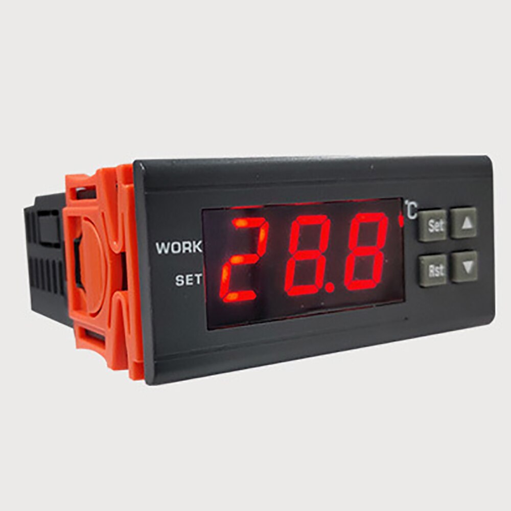 WK7016C1 110-220V Temperature Humidity Controller Thermostat Sensor NTC Sensor Black