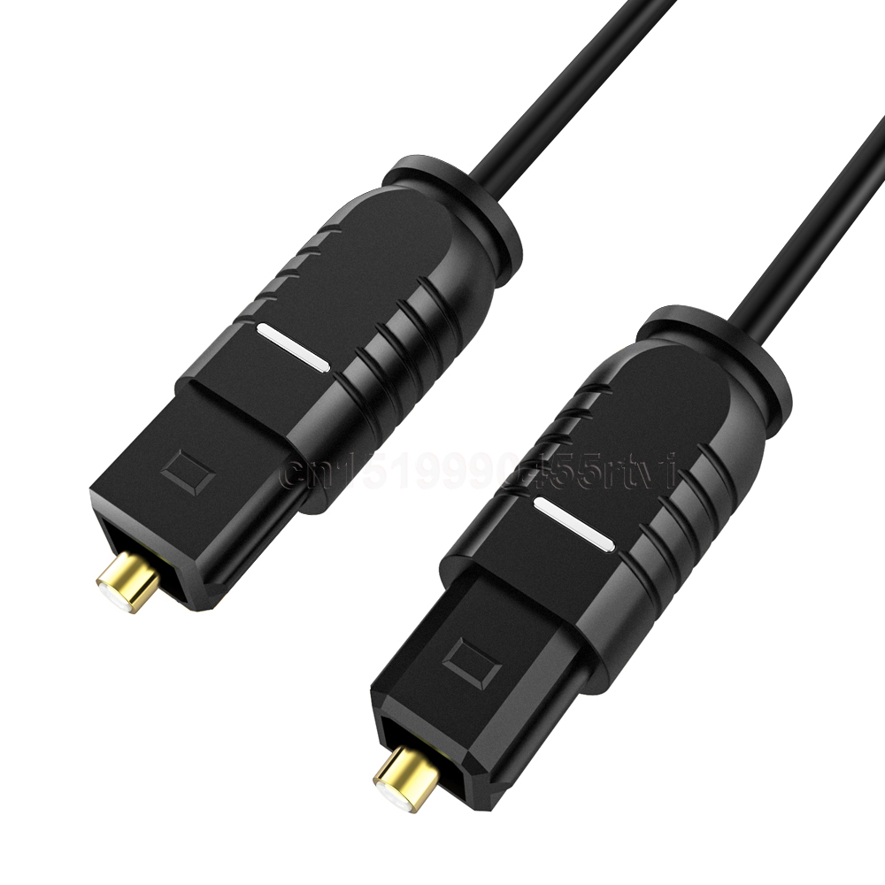 HIFI 5.1 Digital Optical Audio Cable Toslink SPDIF Cable 1m To 10m For Amplifiers Blu-ray Xbox Soundbar Optical Cabo Coaxial: PVC OD 2.2mm / 1m