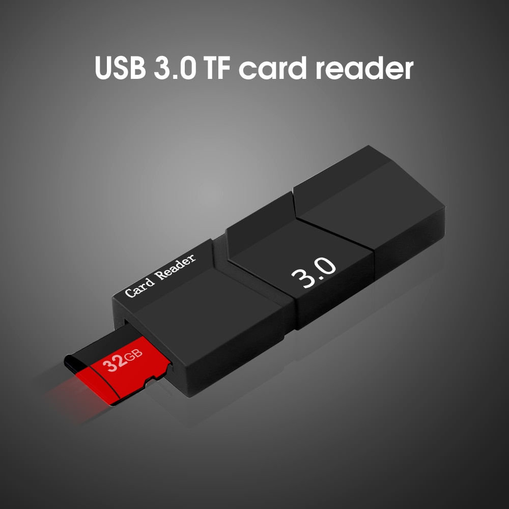 Kebidumei-lector de tarjetas USB 3,0, adaptador Micro SD inteligente, lector de tarjetas TF, escritor de tarjetas de