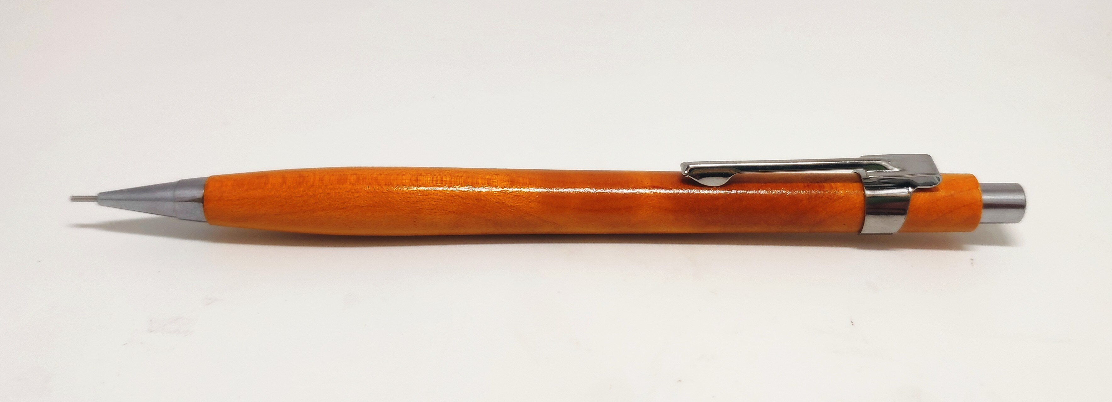 Saiyite fremdrivende blyant, træblyant, valnødblyant, rød pæreblyant ,0.5mm blyant