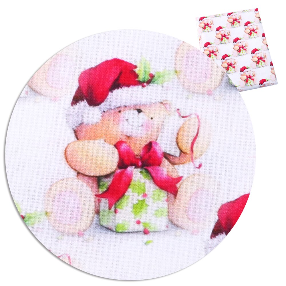 50*145cm jul 100%  bomuldstryk klud syning af quiltestoffer til patchwork håndarbejde diy håndlavet materiale ,1 yc 4059: 1067031001