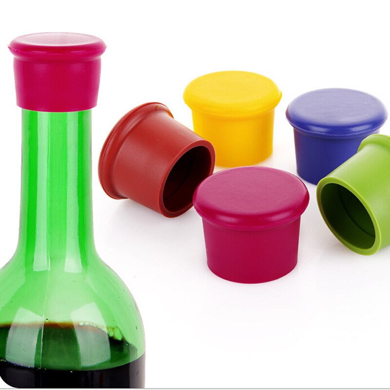 Cache-bouteilles de vin sans fuite, 3 pièces, bouchon de bouteille de vin rouge et de bière, accessoires de cuisine, Gadgets: Default Title