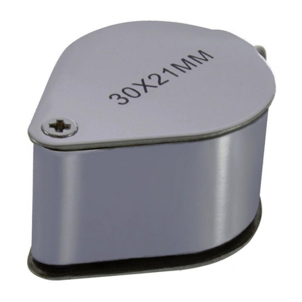 Jewellers Lens - Loupe 30 x 21mm Glass Jewellery Antiques Magnifier Eye Lens