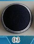 Jødisk kippah jødisk kuppel kippa juif cipa jerusalem israel jødisk liten hatt klær hodeplagg toque lokk håndlaget kipa kipot: 3